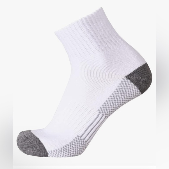 EnerWear 10P Pack Men's Cotton Moisture Wicking Cushion Low Cut Socks - Picture 4 of 4